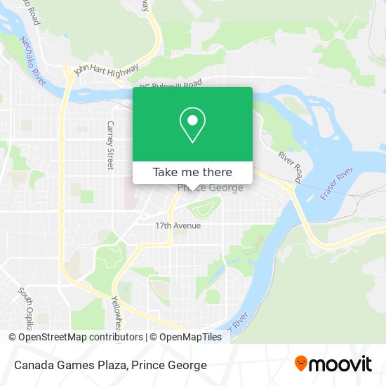 Canada Games Plaza plan
