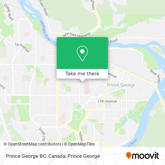 Prince George BC, Canada plan