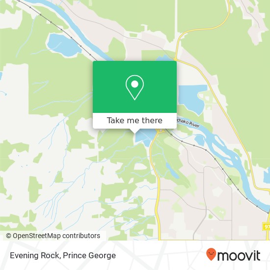 Evening Rock map