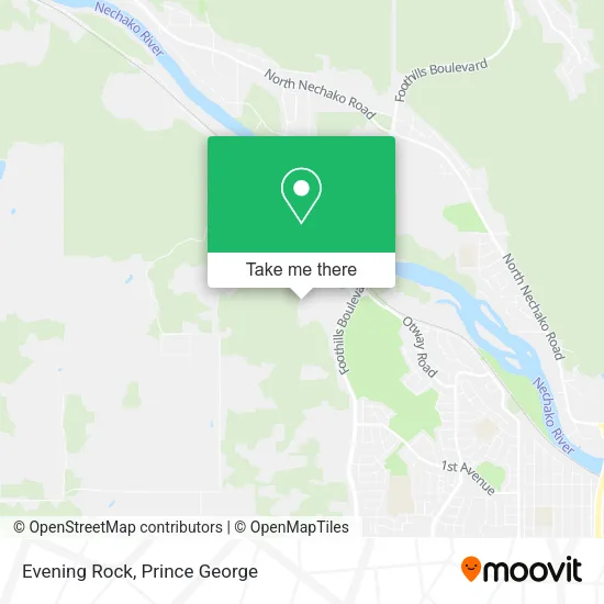 Evening Rock map