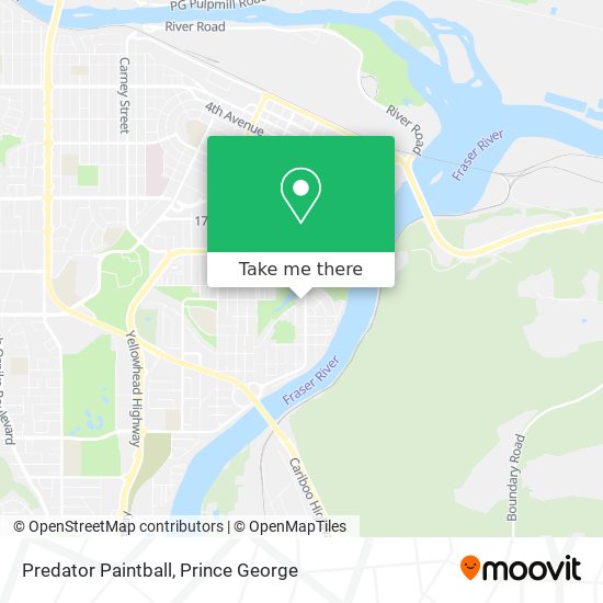 Predator Paintball map