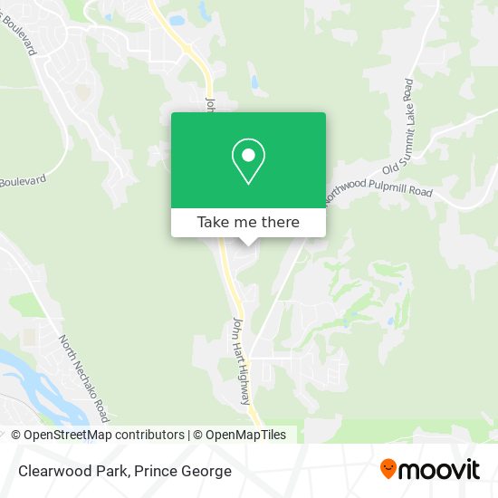 Clearwood Park map