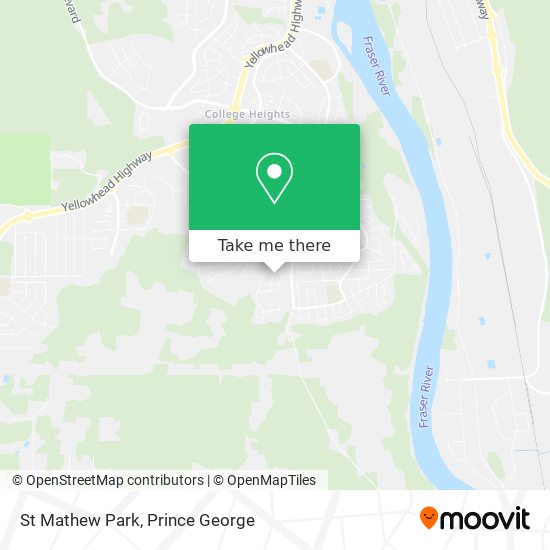 St Mathew Park map