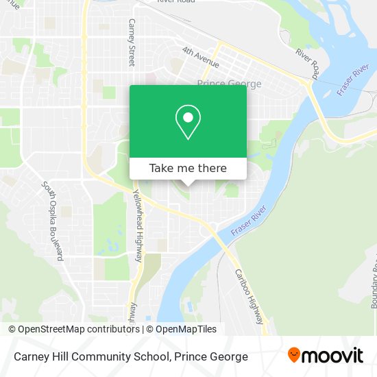 Carney Hill Community School map