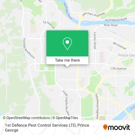 1st Defence Pest Control Services LTD map