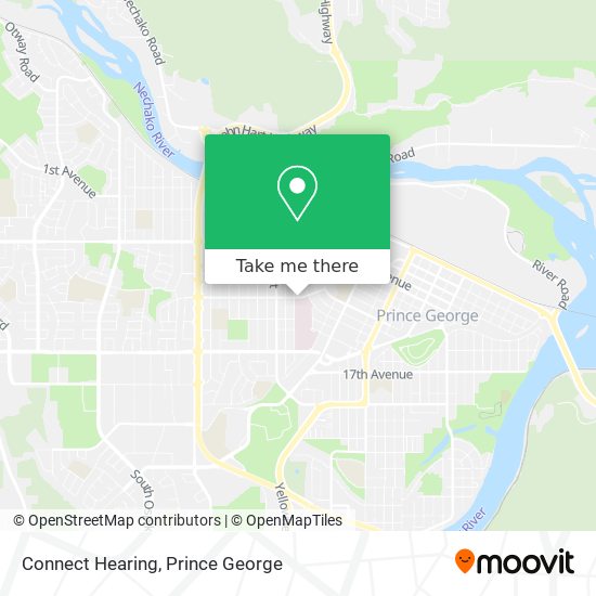 Connect Hearing map