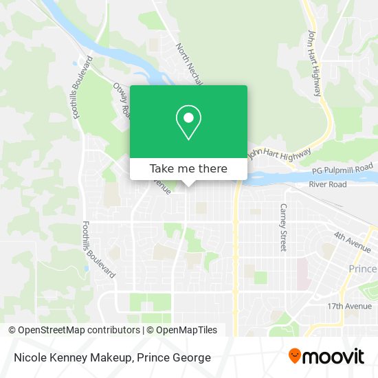Nicole Kenney Makeup map