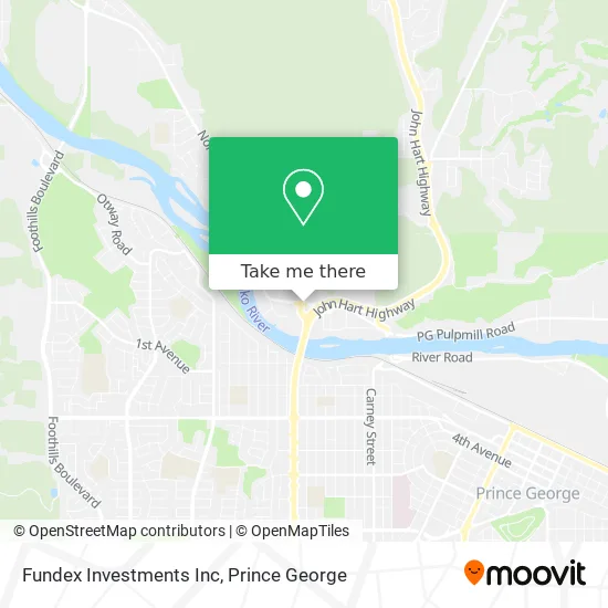Fundex Investments Inc map