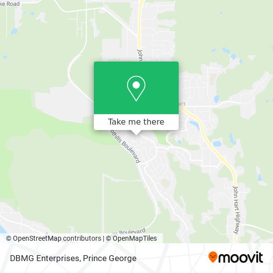 DBMG Enterprises map