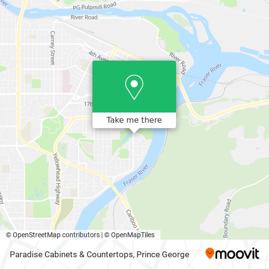 Paradise Cabinets & Countertops map