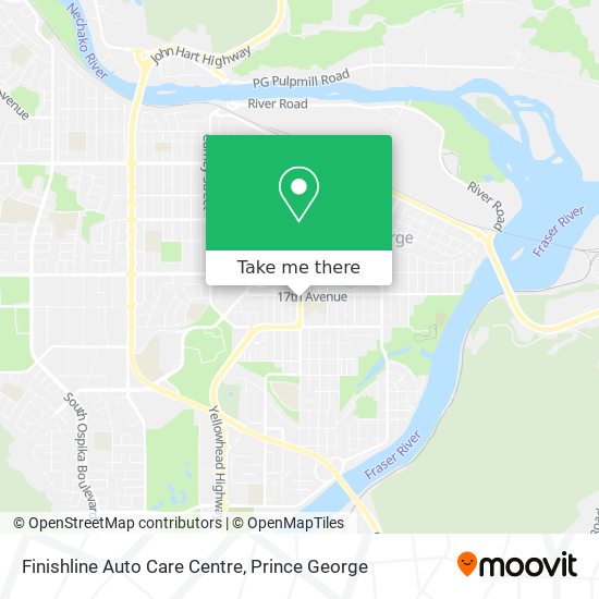 Finishline Auto Care Centre plan