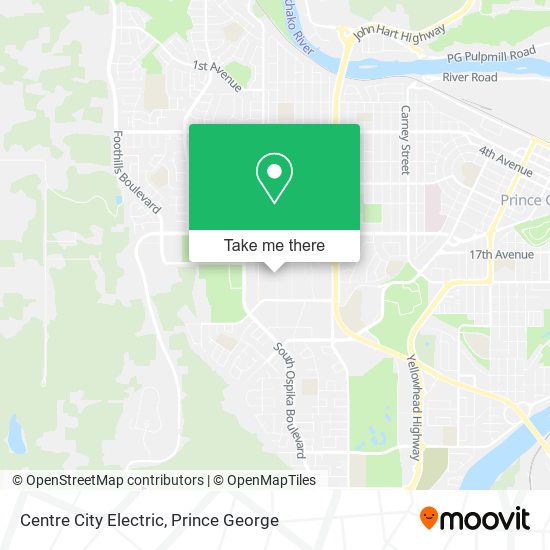 Centre City Electric map