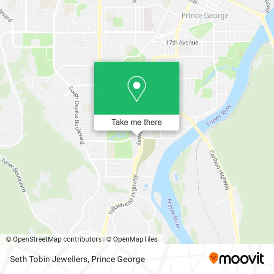 Seth Tobin Jewellers map