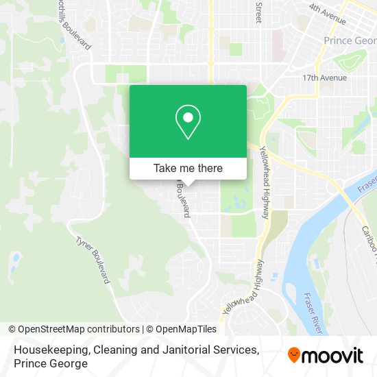 Housekeeping, Cleaning and Janitorial Services map