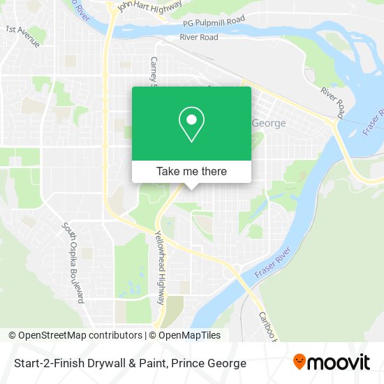 Start-2-Finish Drywall & Paint map