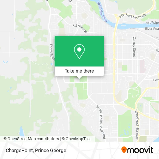 ChargePoint map
