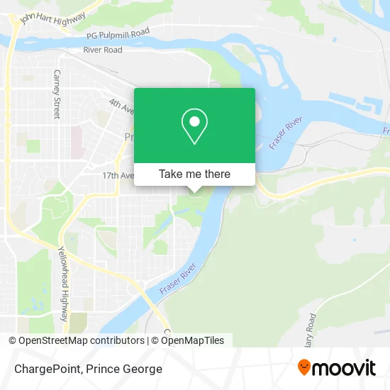ChargePoint map