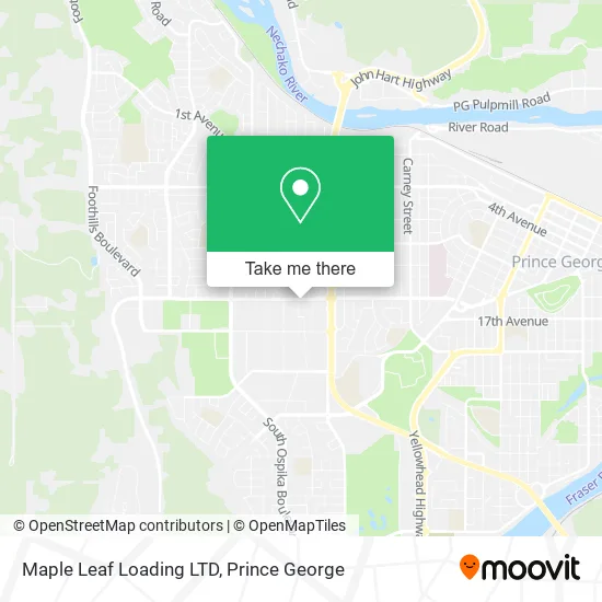 Maple Leaf Loading LTD map