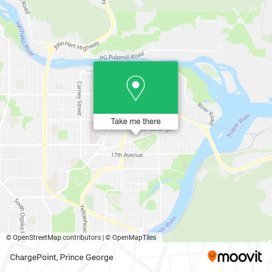 ChargePoint map