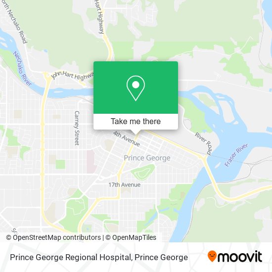 Prince George Regional Hospital plan