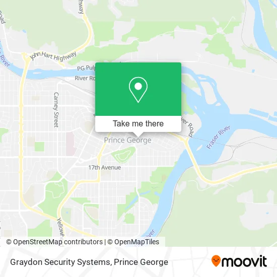 Graydon Security Systems map