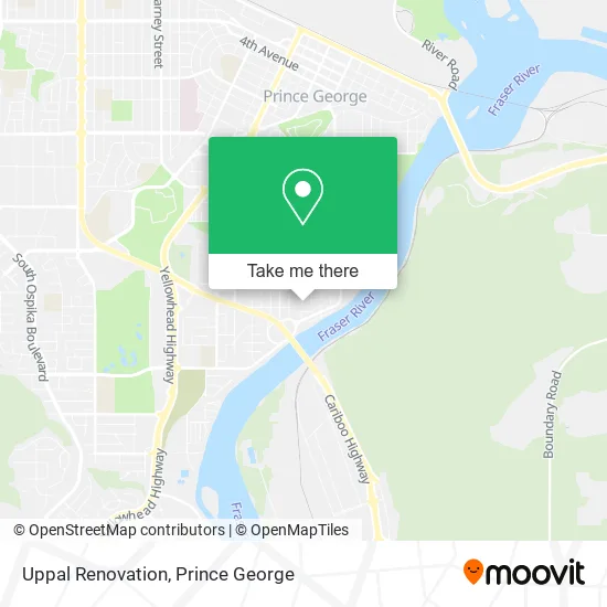 Uppal Renovation map