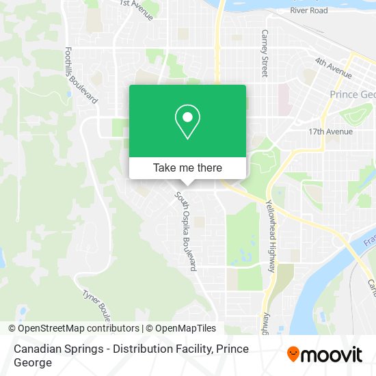 Canadian Springs - Distribution Facility plan