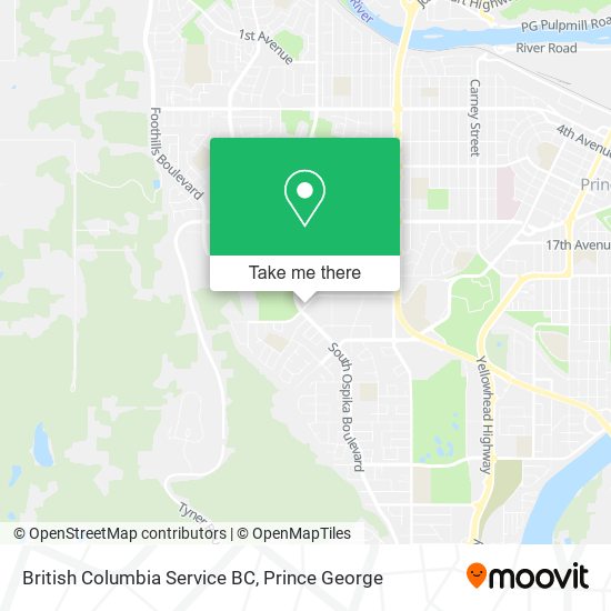 British Columbia Service BC plan