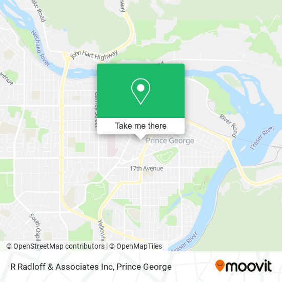 R Radloff & Associates Inc map
