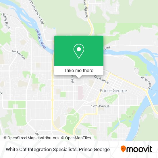 White Cat Integration Specialists map