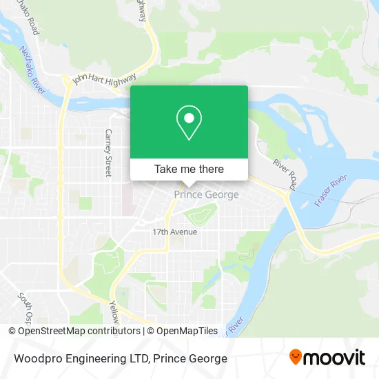 Woodpro Engineering LTD map