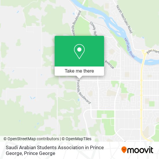 Saudi Arabian Students Association in Prince George plan