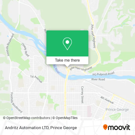 Andritz Automation LTD map