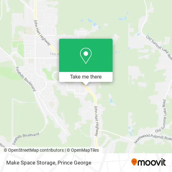 Make Space Storage map