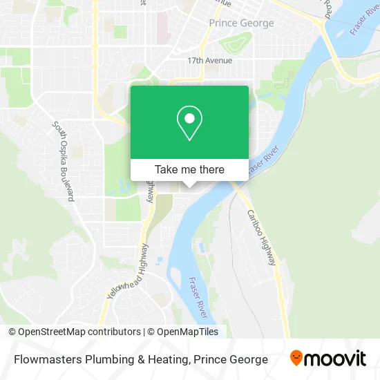 Flowmasters Plumbing & Heating map