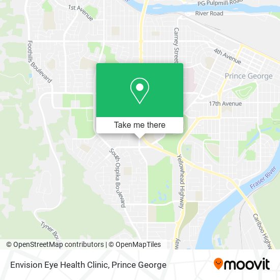 Envision Eye Health Clinic map