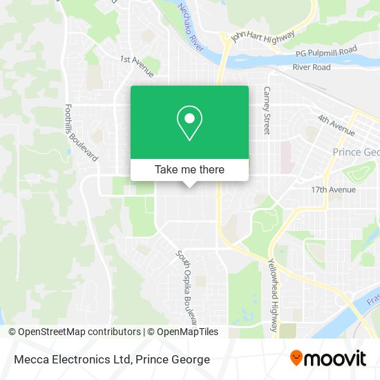 Mecca Electronics Ltd map