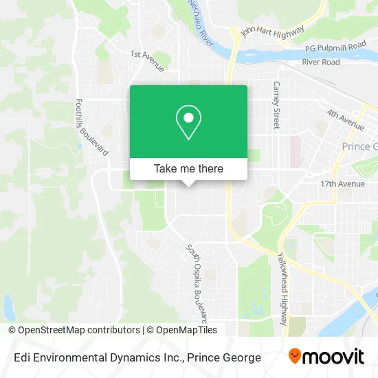 Edi Environmental Dynamics Inc. map