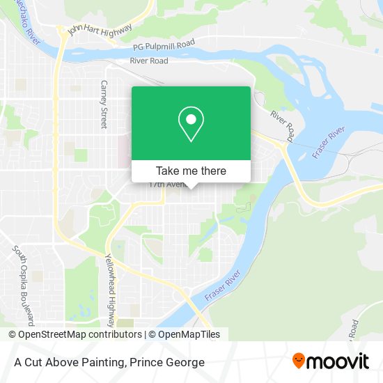 A Cut Above Painting map