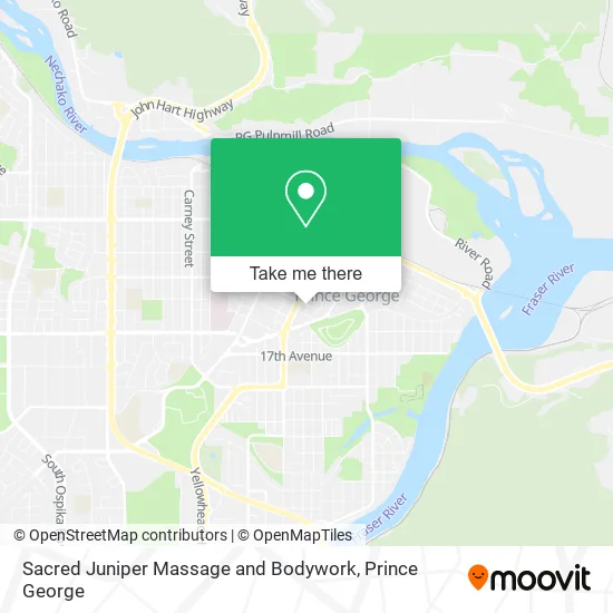 Sacred Juniper Massage and Bodywork map