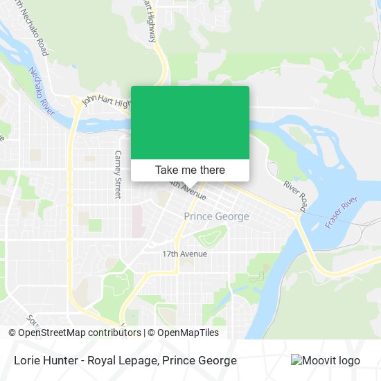 Lorie Hunter - Royal Lepage map