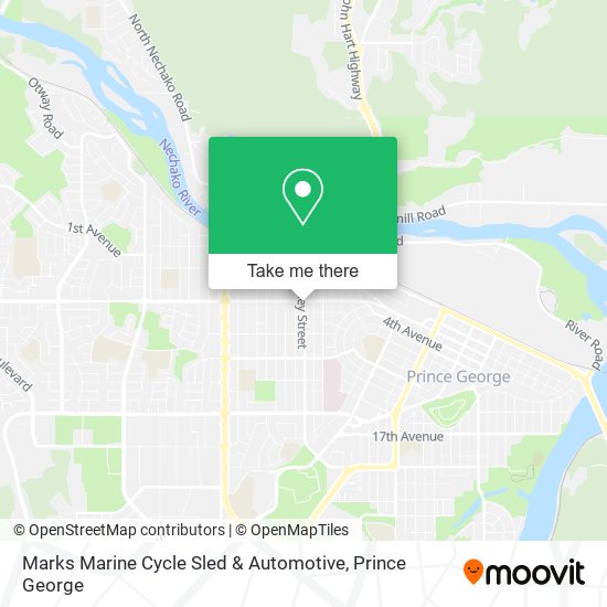 Marks Marine Cycle Sled & Automotive map