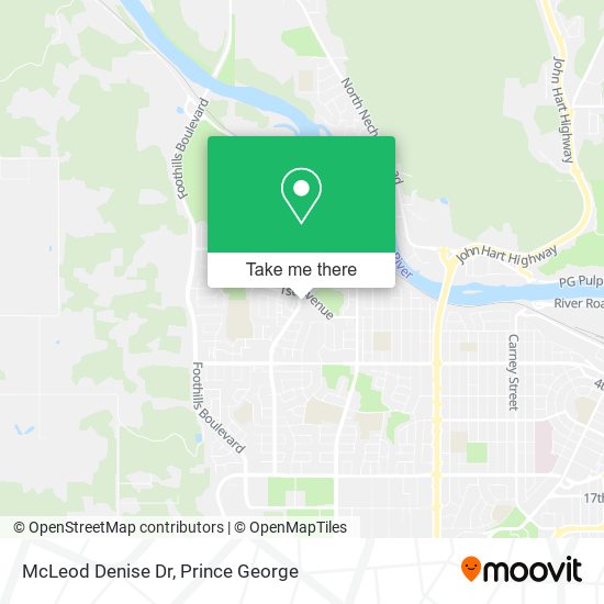 McLeod Denise Dr map