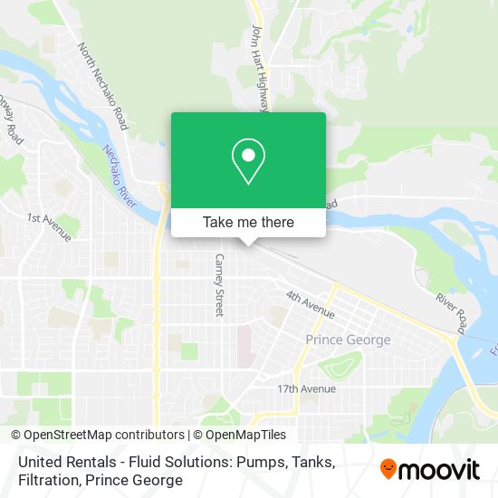 United Rentals - Fluid Solutions: Pumps, Tanks, Filtration map