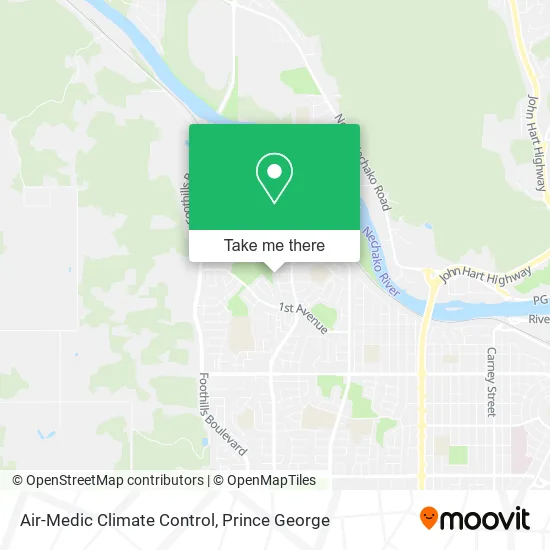 Air-Medic Climate Control map