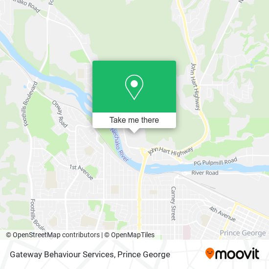 Gateway Behaviour Services map