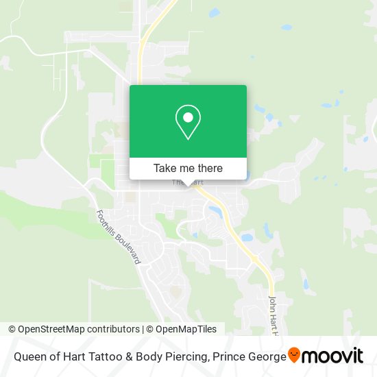 Queen of Hart Tattoo & Body Piercing map