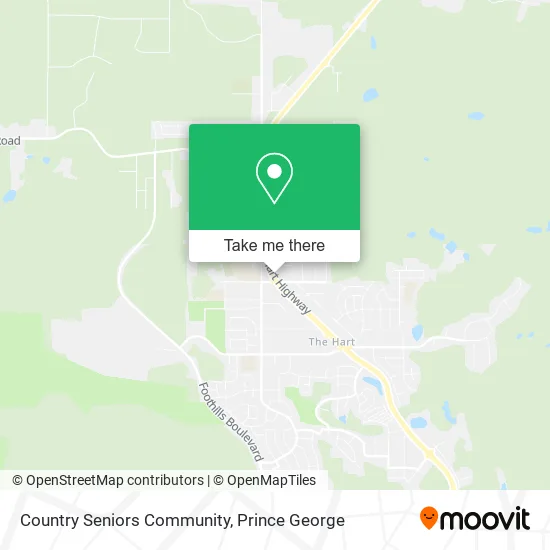 Country Seniors Community map