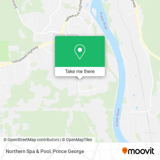 Northern Spa & Pool map