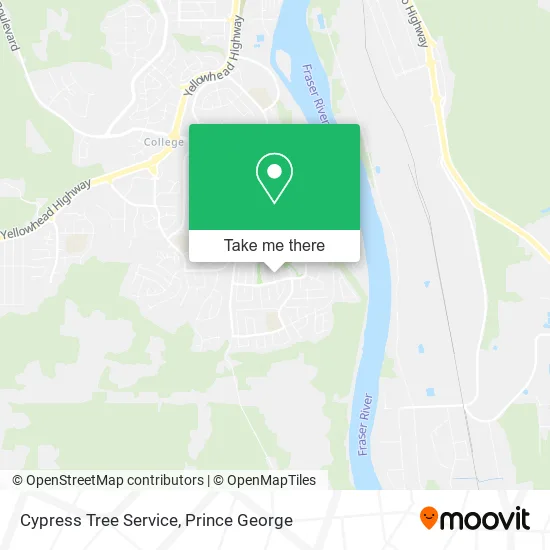Cypress Tree Service map